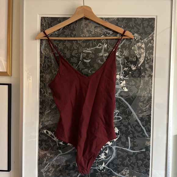 Sunday Best Annie bodysuit in Red Rust - Picture 2 of 2